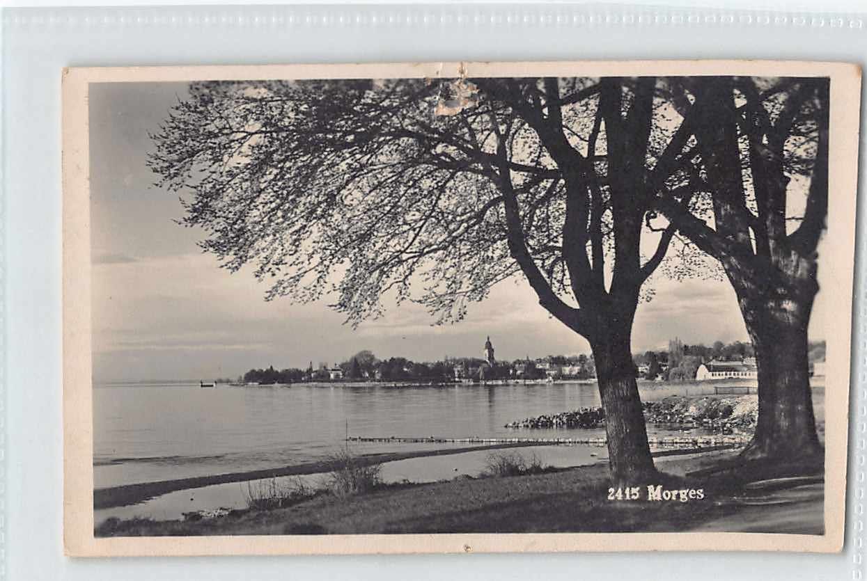 Cartoline postali: Souvenir de MORGES 1929 – Usato da Winterthur venduto da SchatzchischtliWinti