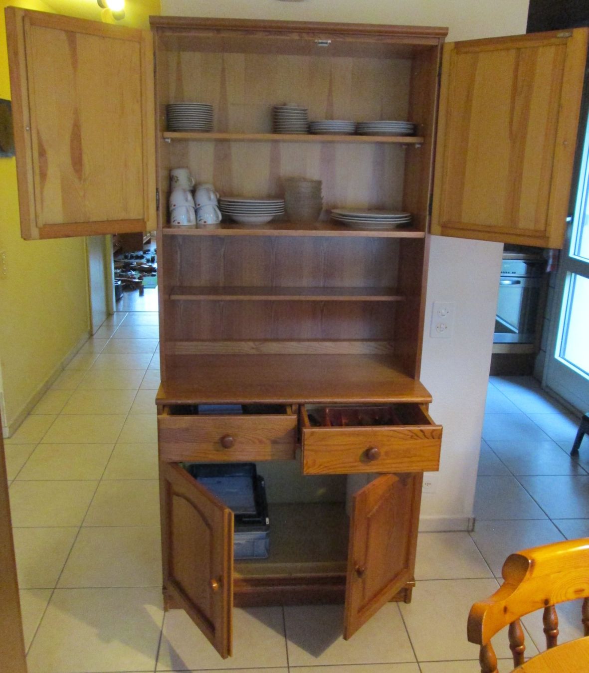 Credenze: Rustikaler Buffetschrank, Holz, Landhausstil, Top! – Usato da döttingen venduto da Gorbs1 1