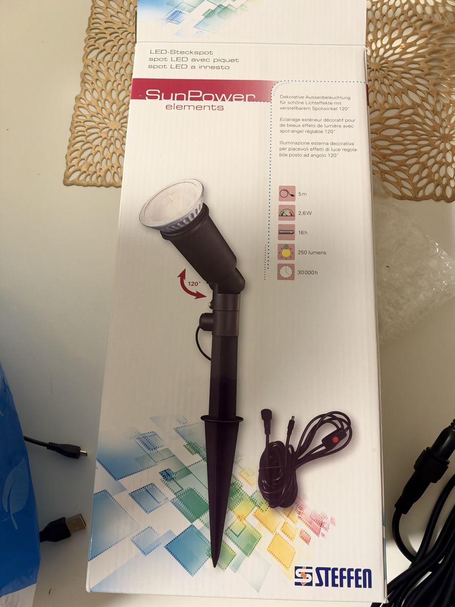 Lampes:  8 X   Led Steckspot – Neuf avec emballage d'origine à Winterthur par 130404 2