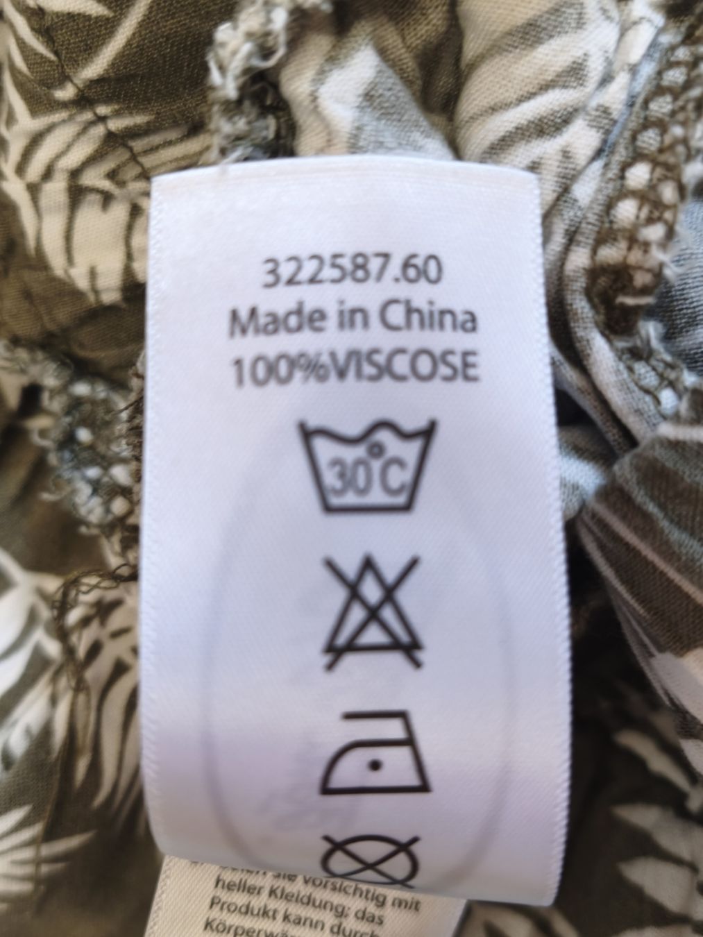 Pantaloni: Chicoree Hosen Grösse S mit Blattmuster – Nuovo (secondo la descrizione) da Emmetten venduto da SecondhandSiska 2