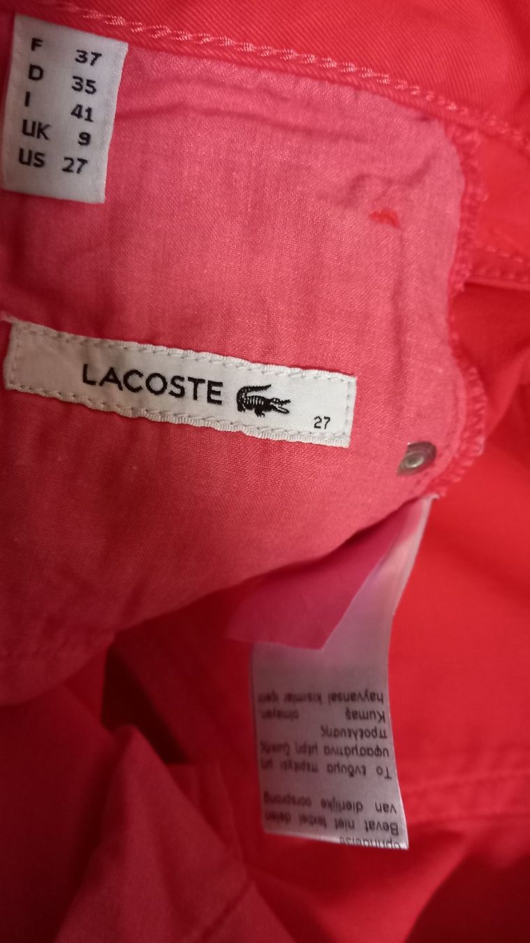 Lacoste Pantaloni: Lacoste Hose grose 27 – Nuovo (secondo la descrizione) da regensdorf venduto da nacobra 4