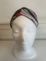 Rot, Schwarz, Weisses Haarband