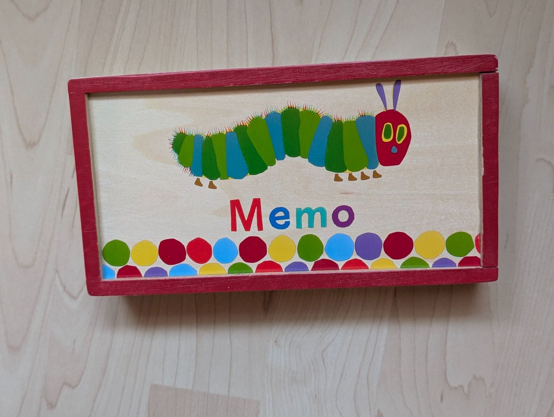 Giochi: Raupe Nimmersatt Memory Holz NEU! – Nuovo e nell'imballaggio originale da Weite venduto da Nur63 4