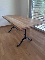Original Horgenglarus Massivholz Esstisch 180 × 75 cm
