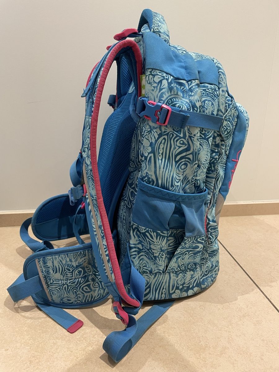 Satch Borse & Zaini: Satch Schulrucksack Aloha Blue – Usato da Affoltern am Albis venduto da Marc_au9 1
