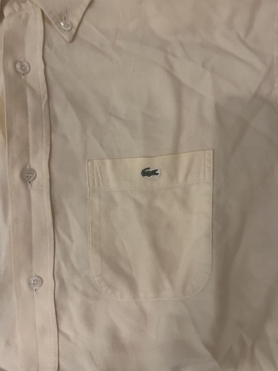 Lacoste Chemises: Lacost Withe Button Up shirt – D'occasion à Winterthur par 3mi_2kpf 2