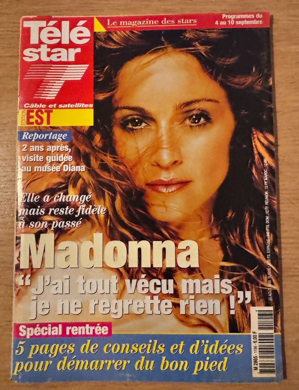 Riviste & Magazine: Madonna TéléStar Magazine Aout 1999 – Usato da Lausanne venduto da davzic