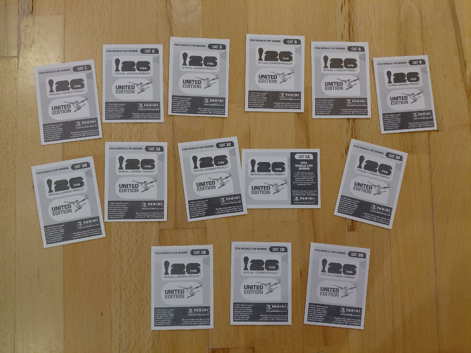 Panini Carte collezionabili: Panini FWC 2026 QAT quatar – Nuovo (secondo la descrizione) da Ovronnaz venduto da Ma-94-hey 1