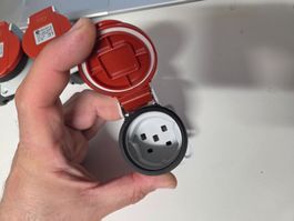 T25 Steckdose von tp electric Einbausteckdose 16a IP55