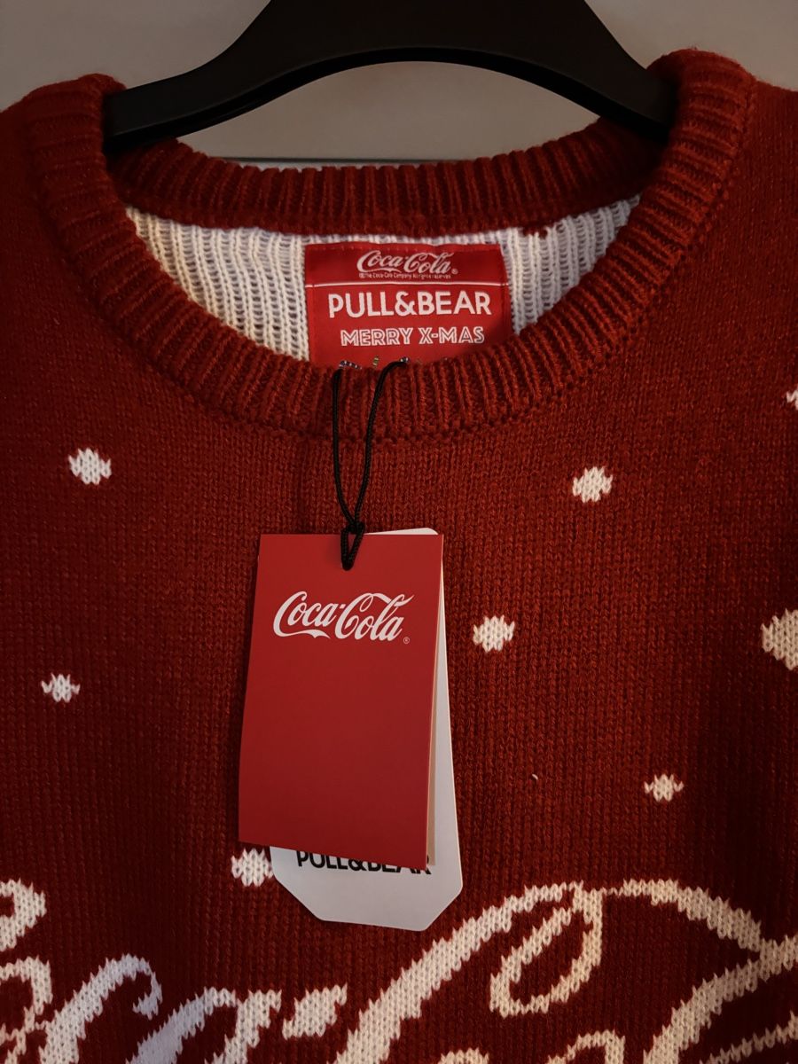 Pull&Bear Pullover & Sweatshirts: Pull chaud Noël/hiver PULL&BEAR Coca-Cola – Neu und originalverpackt aus Mézières VD von ds7783 2
