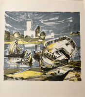 KÜNSTLER  ? UNLESERLICH SIGNIERT LITHOGRAPHIE SIGNIERT