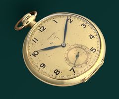 Longines Taschenuhr – Kaliber 18.89Z – Gelbgold Groß 47mm