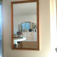 Grand miroir 1,40m / 0,83cm ( avec le cadre )