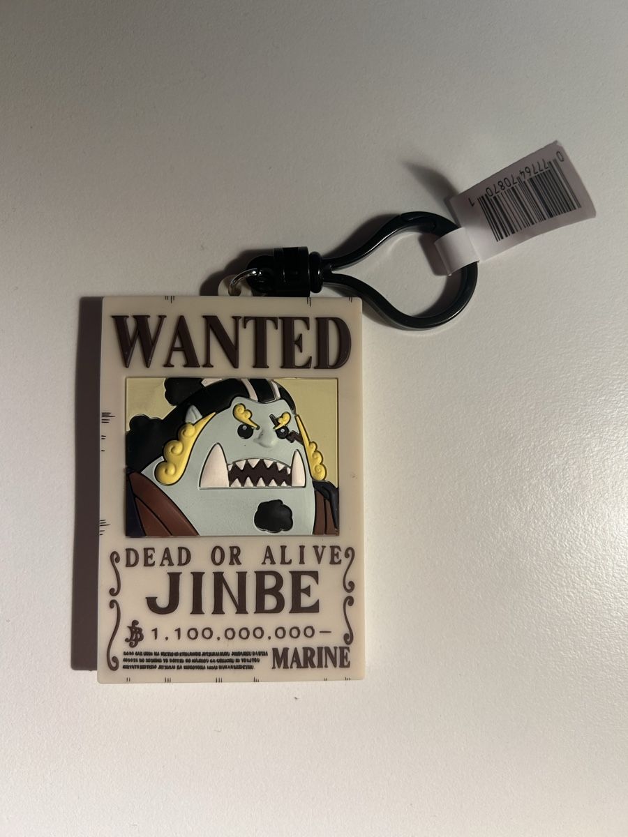 Portachiavi: One Piece Jimbei Wanted Poster Keychain – Nuovo (secondo la descrizione) da Uster venduto da xBeccax