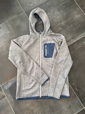 Ortovox Herren Pullover mit Reissverschluss und Kapuze Gr. L