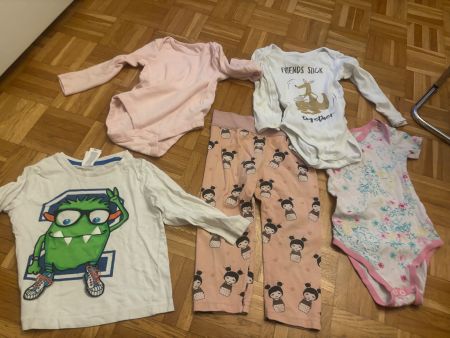 Babykleider Set 5 Teilig 86/98 Grösse gebraucht