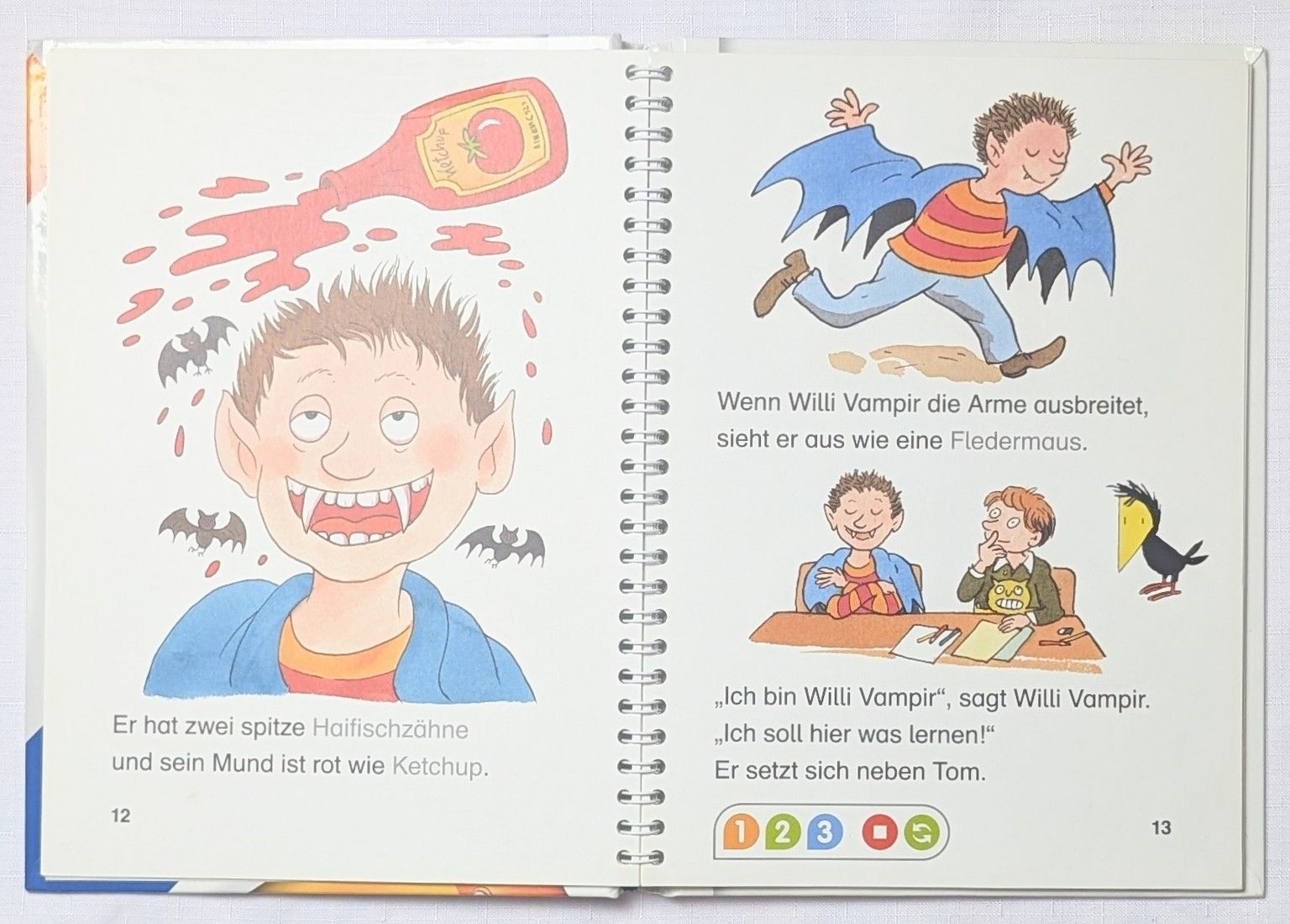 Libri: Tiptoi - Willi Vampir in der Schule Leserabe - Ravensburger – Usato da Wängi venduto da ABIZONE-86 2
