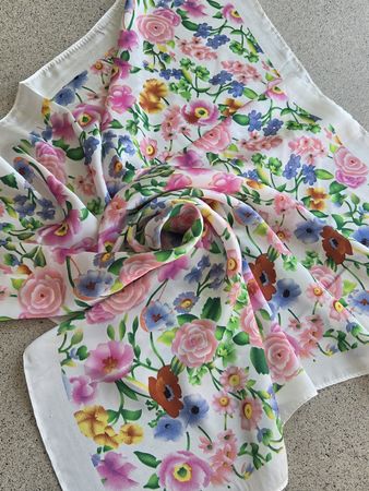Seidenfoulard 68 x 68 cm