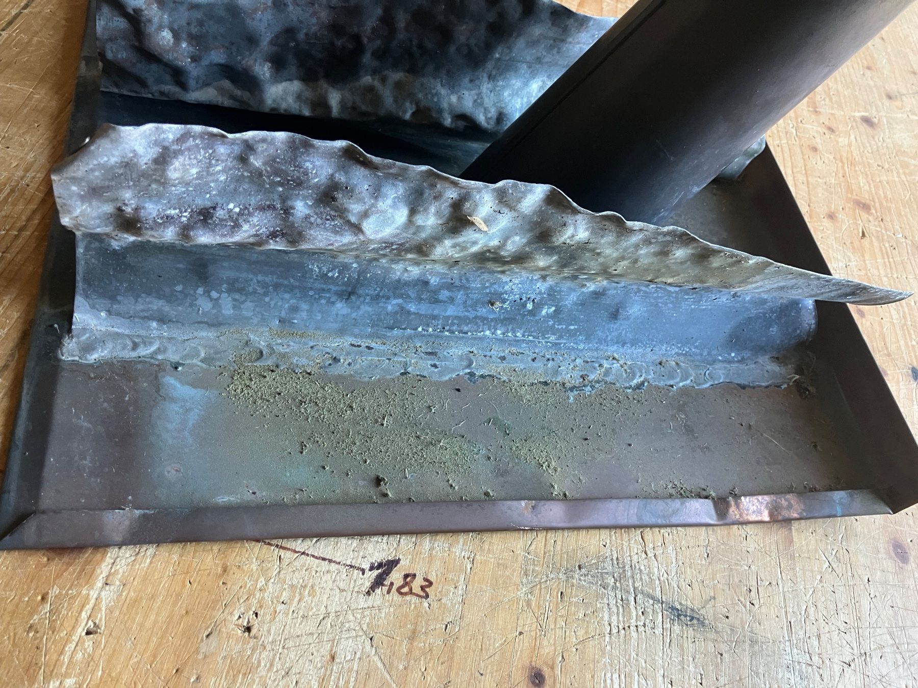 Altri materiali da costruzione: Dunstrohr- Einfassung Kupfer bis max.80mm Durchmesser – Usato da Spiez venduto da hinbieger 4