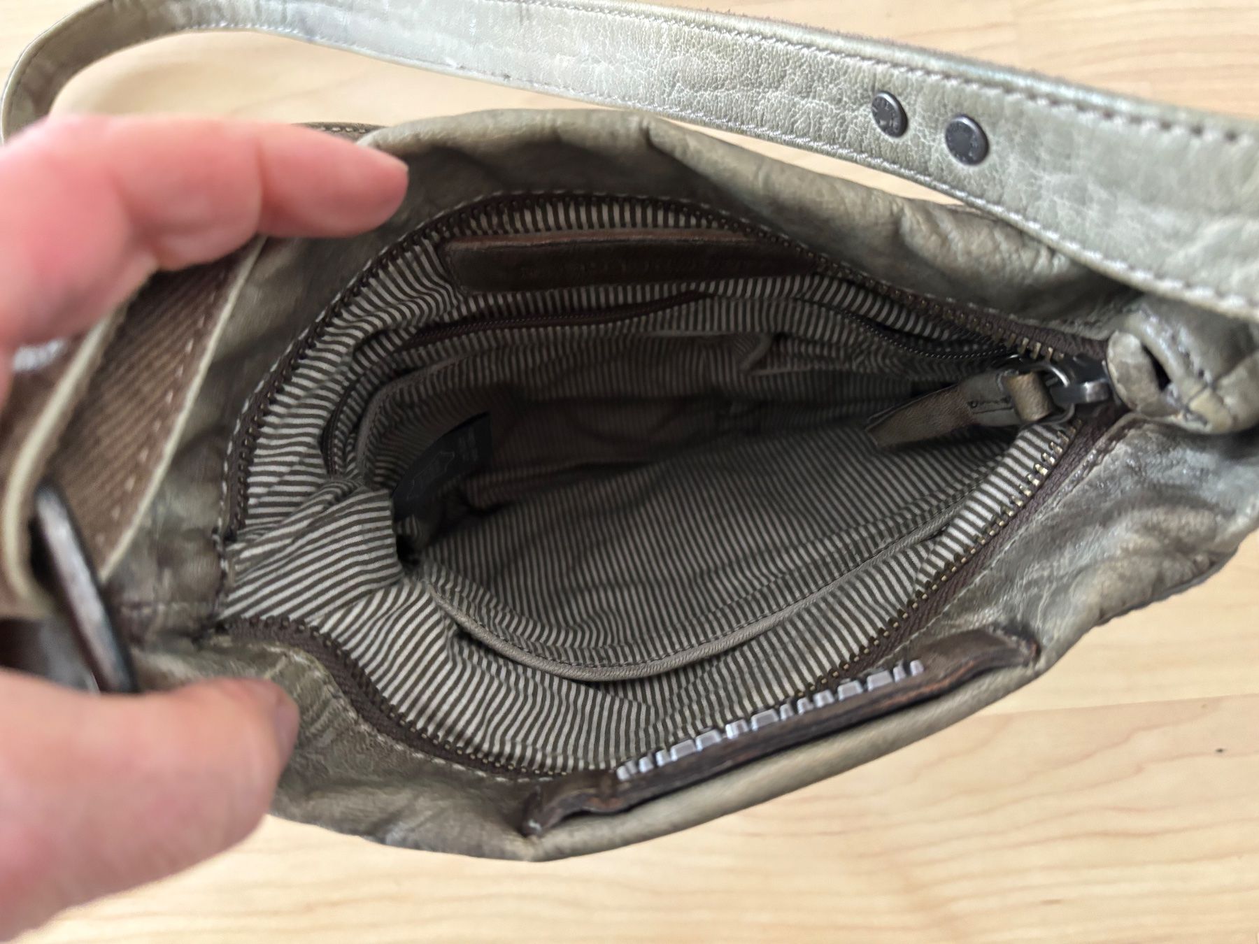 FredsBruder Borse da donna: Lederhandtasche Freds Bruder – Usato da Rotkreuz venduto da Bonito77 3