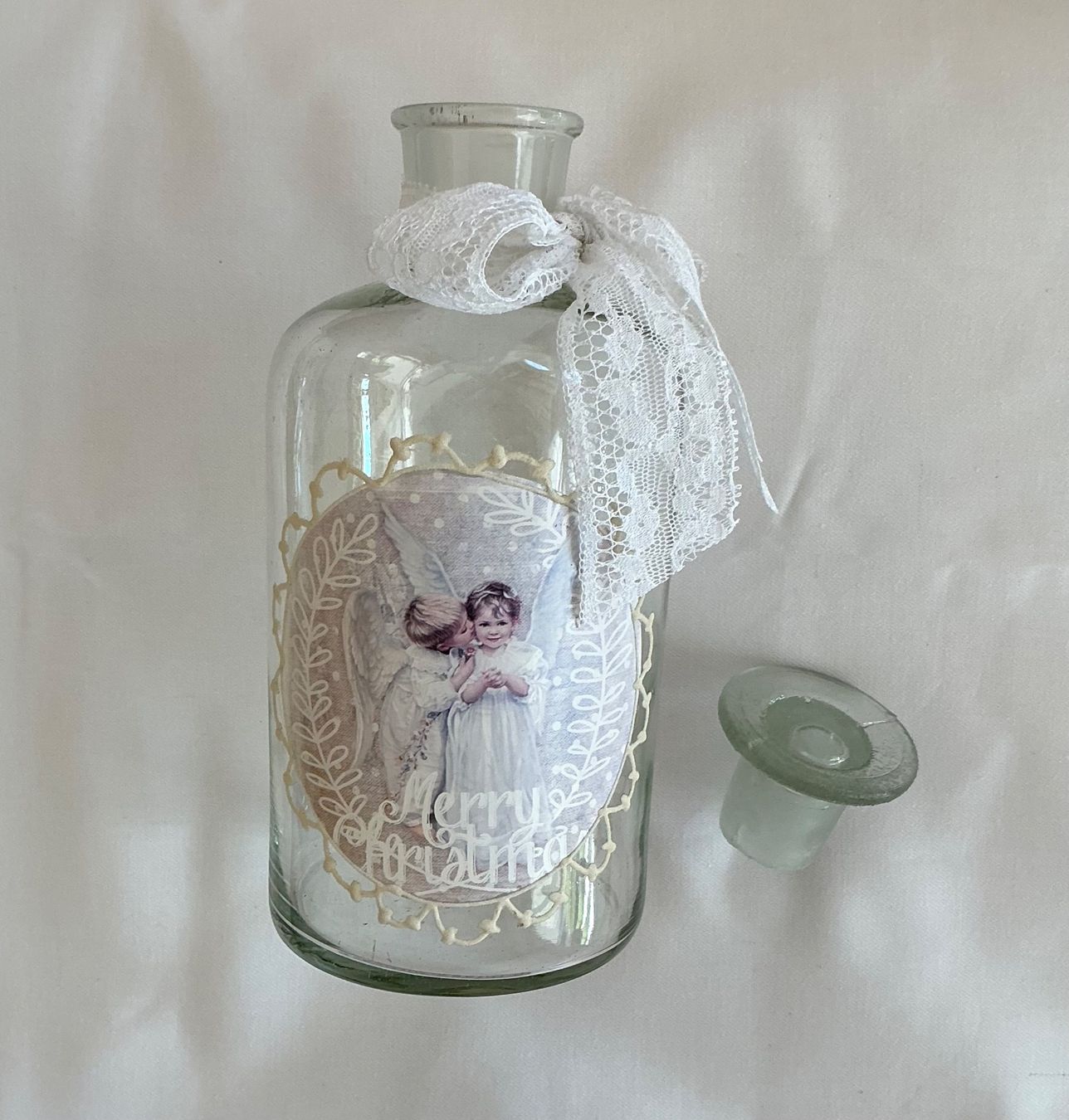 Gas-Geräte & -Technik: TOLLE SHABBY GLASFLASCHE – Gebraucht aus Zell LU von Silvermemory 1