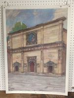 Schönes Schulwandbild Nr 1 Kathetrale Lugano Pietro Chiesa