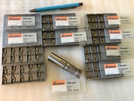 Tauchfräser 90°, Ø20/2mm, GARANT & 102 Wendeschneidplatten !