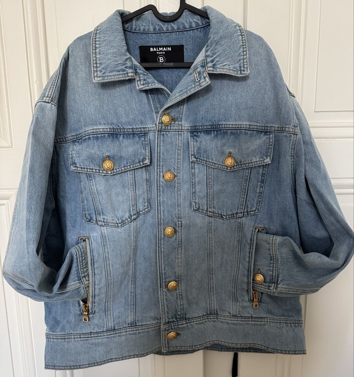 Balmain Giacche: Blouson en jean Balmain 36 – Nuovo (secondo la descrizione) da St-Légier-Chiésaz venduto da joe_5gxd 1