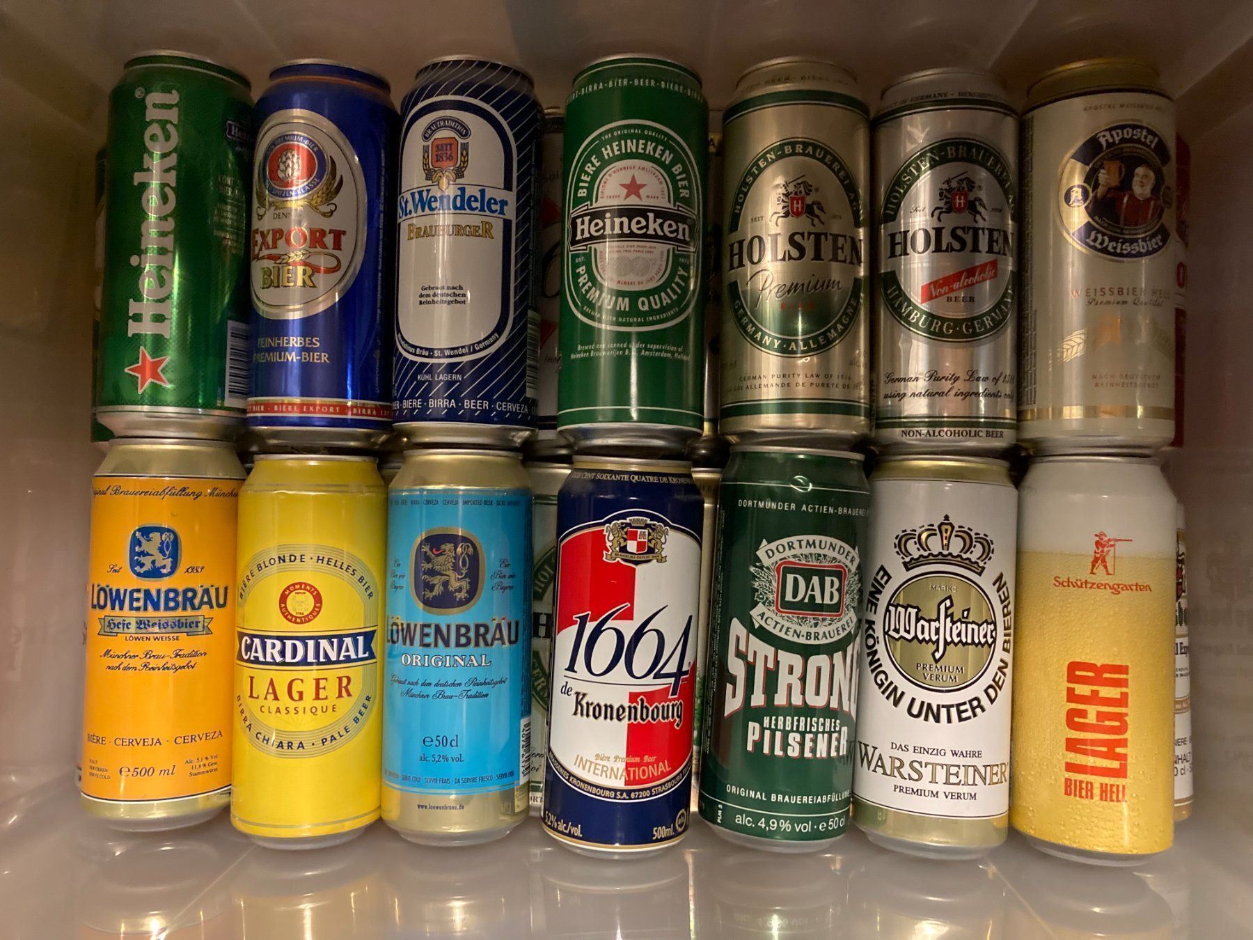 Alle Dekorationen: Deko / Bierbüchsensammlung 90 Stk. – Gebraucht aus Herzogenbuchsee von Emmenthaler 1