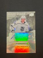 Arthur Kaliyev 2021-22 Main Stage Signatures LA Kings
