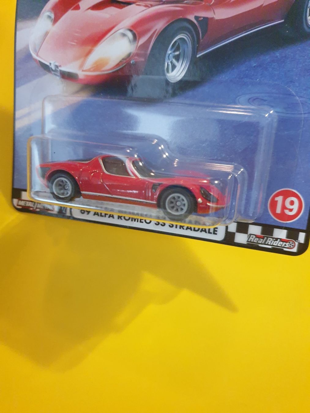 Hot Wheels Modellini d'auto: Hot Wheels '69 ALFA ROMEO 33 STRADALE – Nuovo e nell'imballaggio originale da Oftringen venduto da Rotor 6