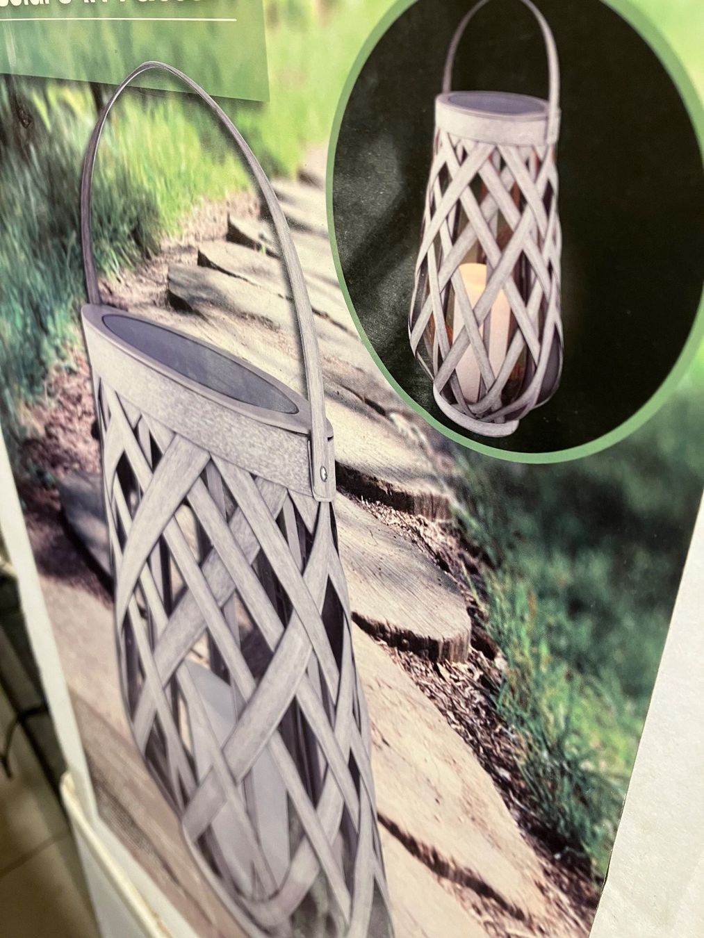 Micasa Lanterne: Zweierset Rattan-Solarlaternen – Nuovo e nell'imballaggio originale da Ostermundigen venduto da bea_pjw9 1