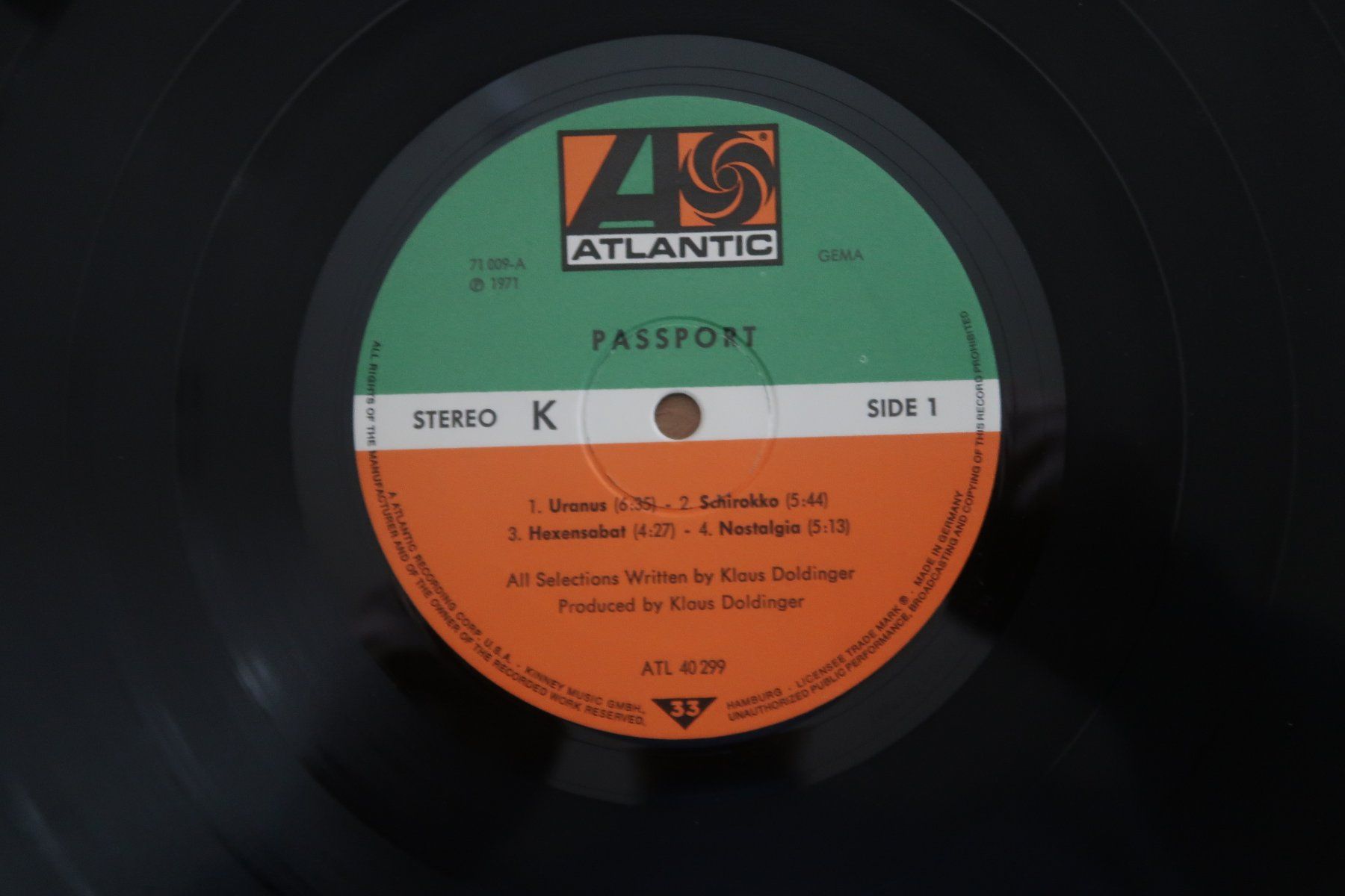 Dischi in vinile: PASSPORT - DOLDINGER - mit Udo Lindenberg - VINYL LP – Usato da Basel venduto da Patiscat 2
