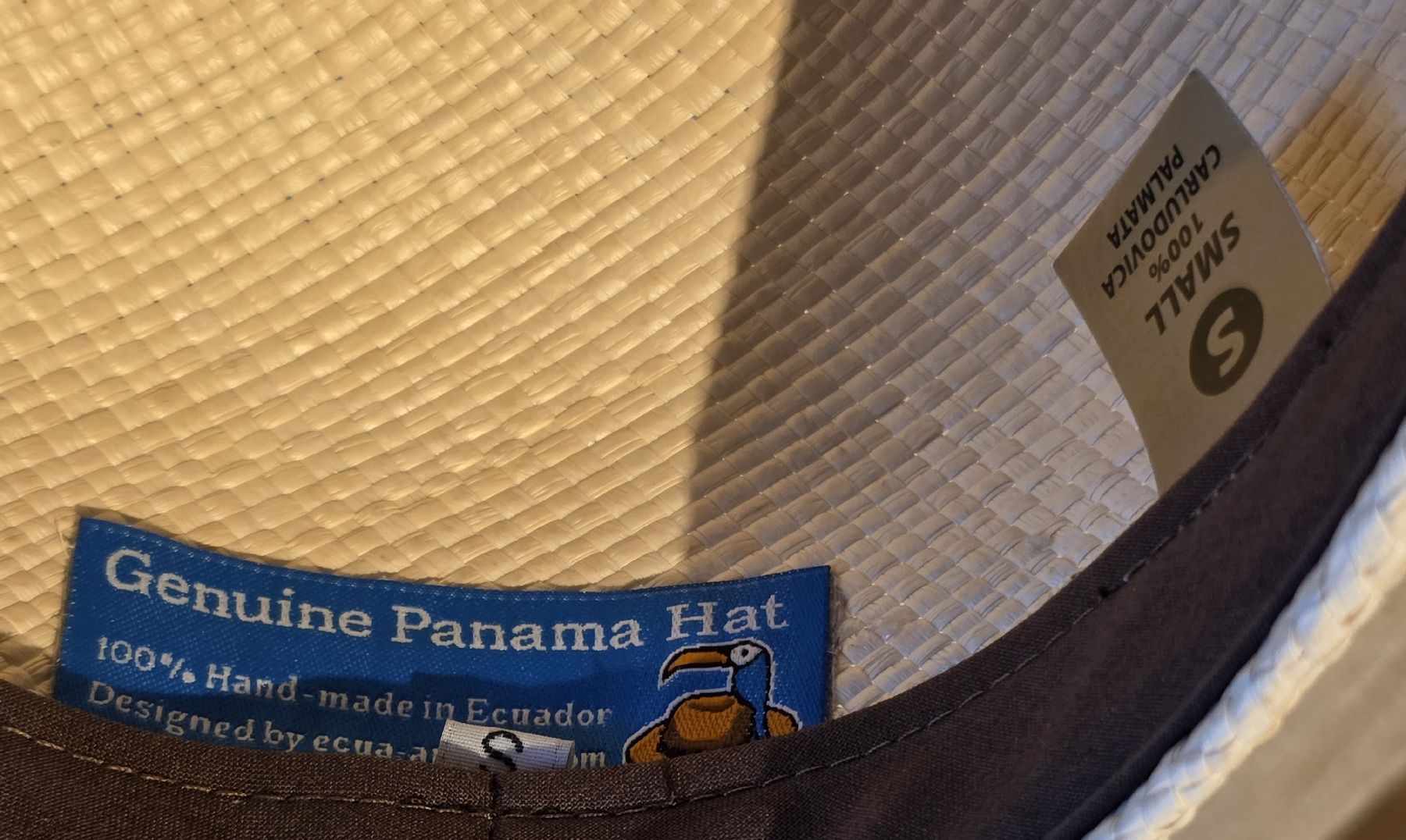 Copricapi, berretti & cappellini: Panama Hut Original Ecuador Grosse Small – Nuovo (secondo la descrizione) da Rohrbach venduto da lod_m58r 5