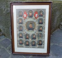 Bild ++ Unsere Herrführer Grenzbesetzung 1914/15