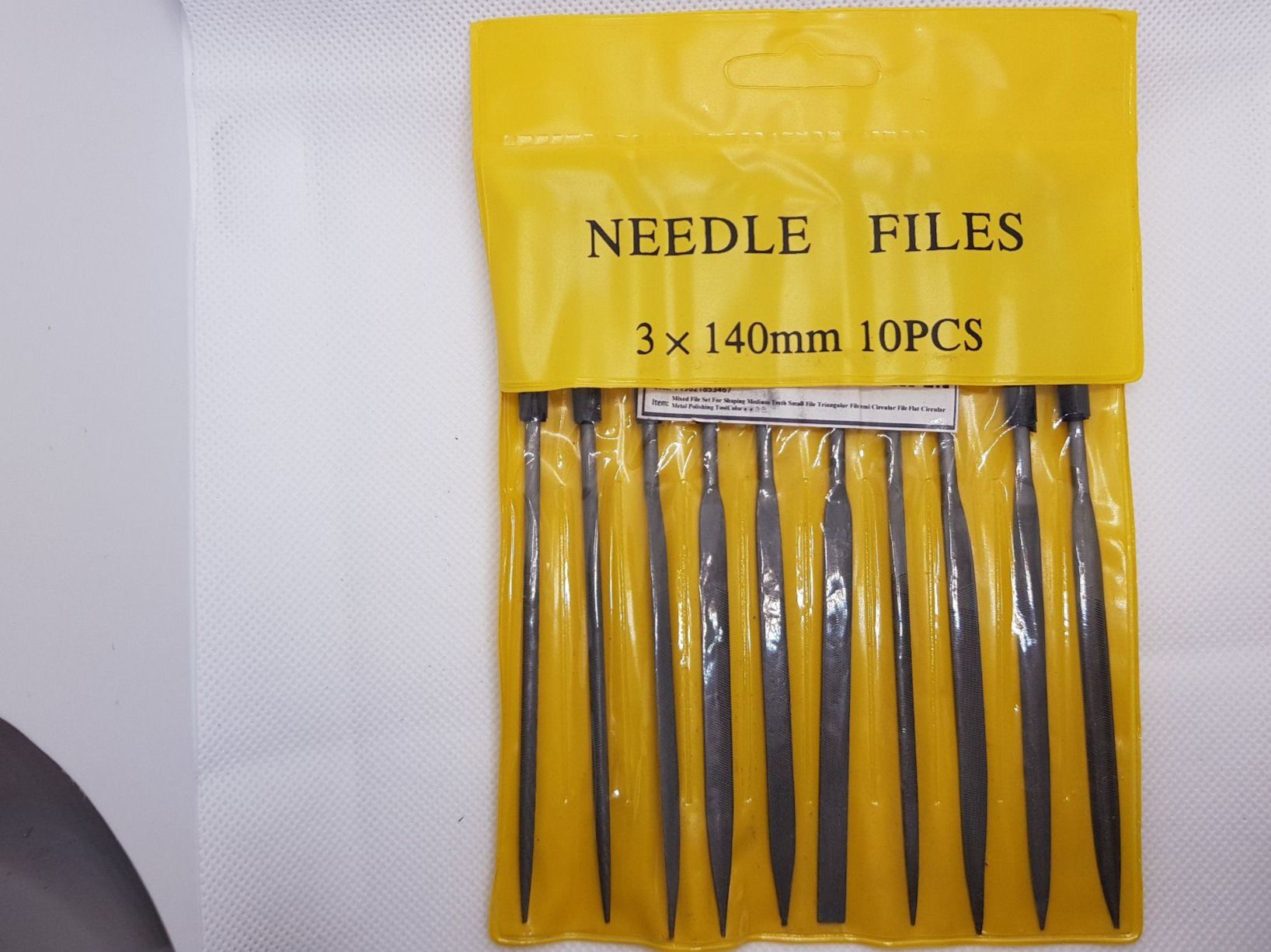 Alle Werkzeuge: Nadel-Feilen Set 140x3mm 10Stk. – Neu und originalverpackt aus Gossau SG von Puch-tech 5