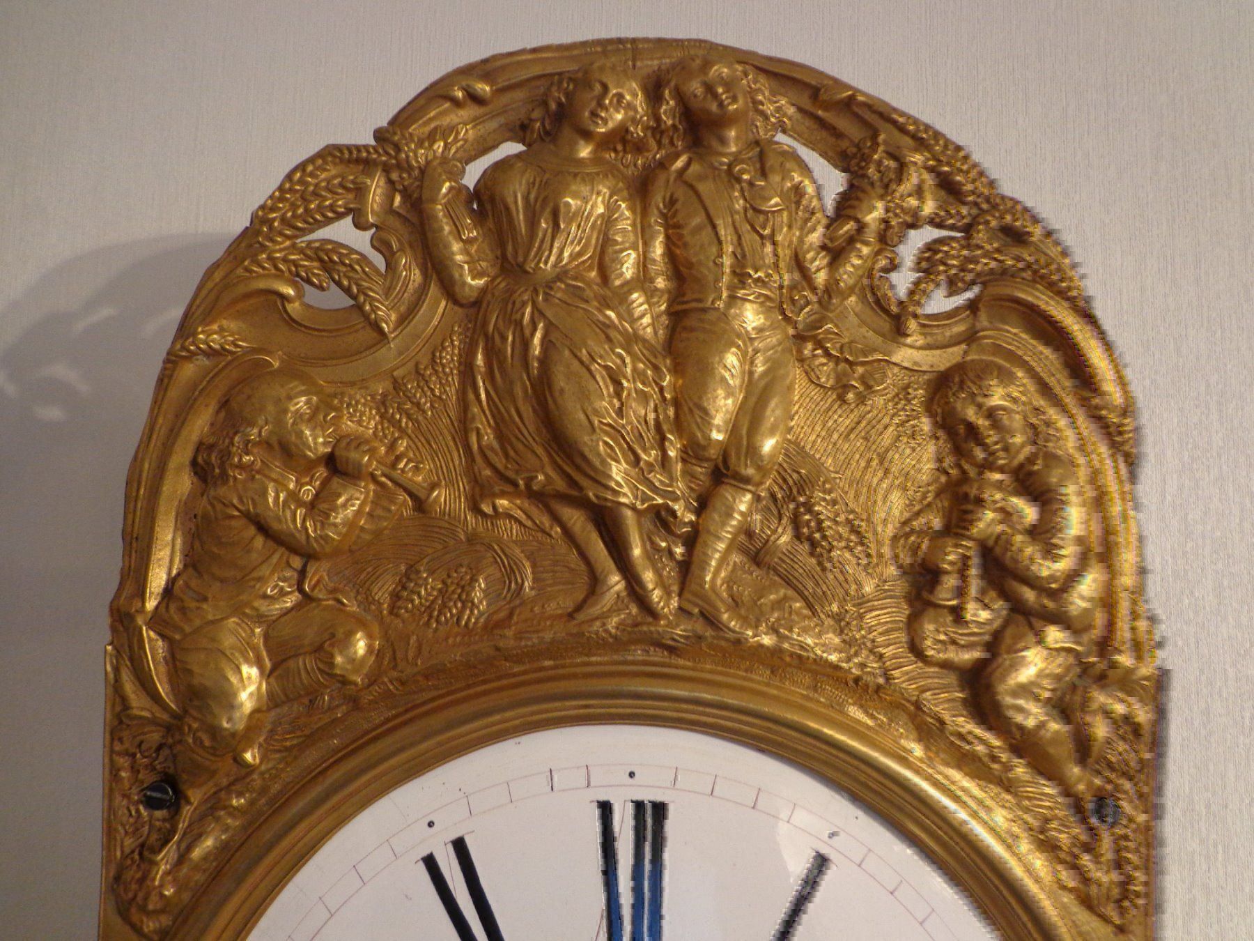 Orologi da terra & Orologi da parete: Comtoise Morez Burgunder Uhr wohnfertig – Usato da Würenlingen venduto da reneda777 2