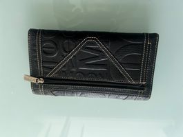 Noon Portemonnaie aus Leder, Schwarz, Top Zustand!