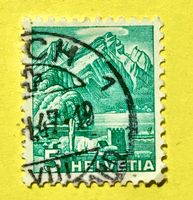 Nr.202 Pilatus GESTEMPELT Landschaften 1939 