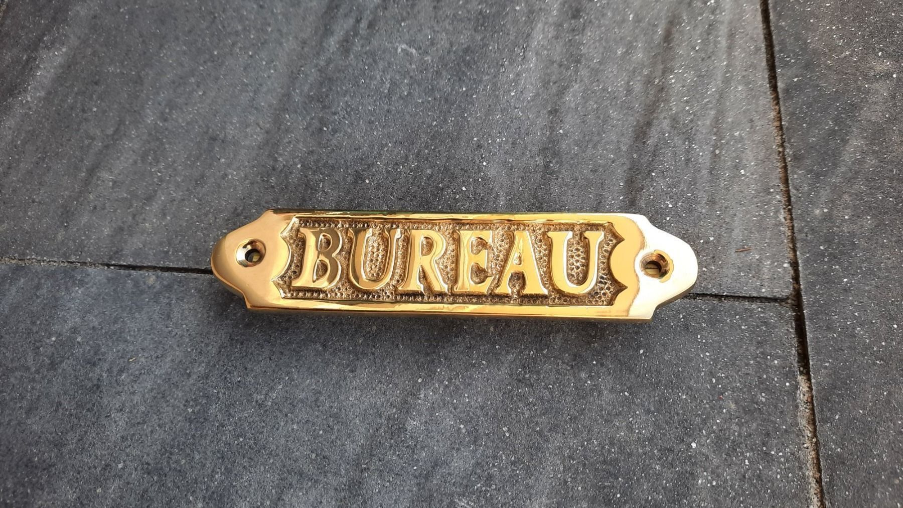 Ecriteaux: MESSINGSCHILD  BUREAU – Neuf (Voir description) à Reinach AG par Huckleberrysix 2