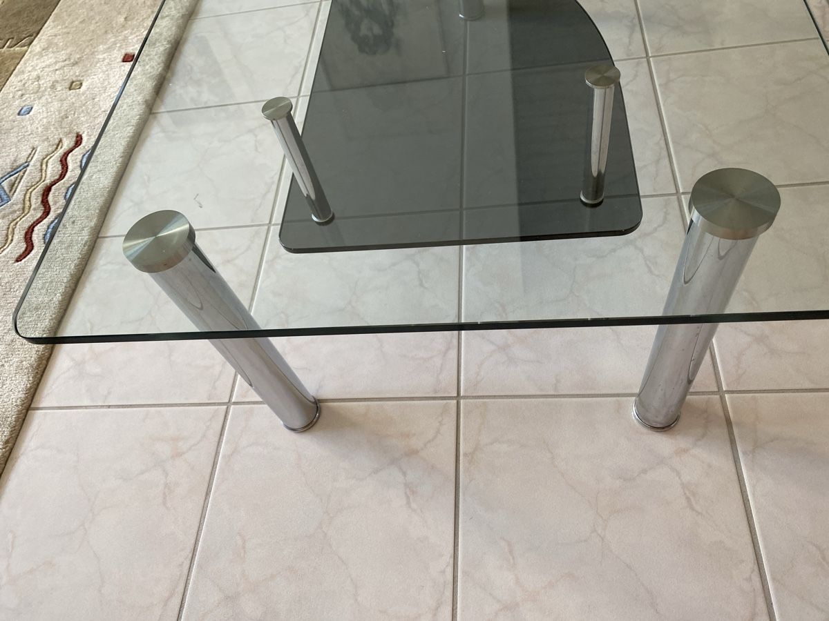 Tables: Salontisch Glas 110x 65x39 cm – D'occasion à Pfäffikon SZ par Anita8808 2