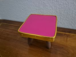 Nierentisch Blumenhocker 60/70er, Vintage Retro Mid Century
