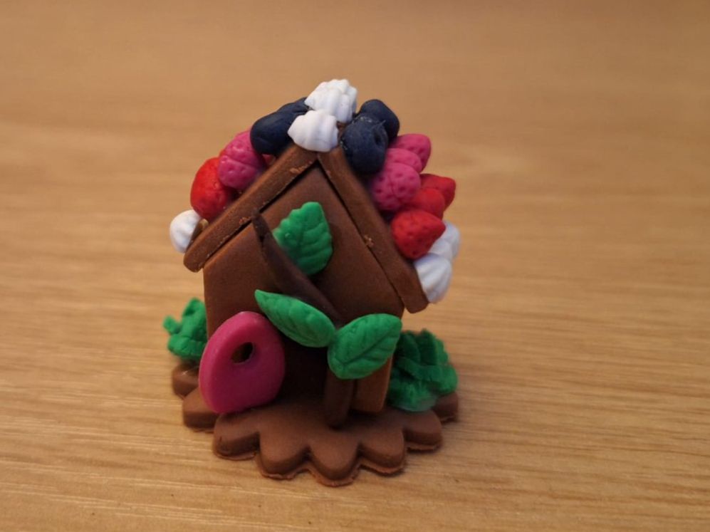 Case e mobili per bambole: Handmade Beerenhäuschen – Nuovo (secondo la descrizione) da Zürich venduto da HandmadeTinyFood 2