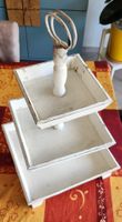 Etagere Shabby Chic Vintage weiss Holz Deko