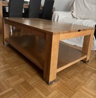 Couchtisch Holz mit Tablar guter Zustand