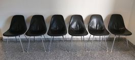 6 Herman Miller / Vitra Stühle, Eames Design Klassiker
