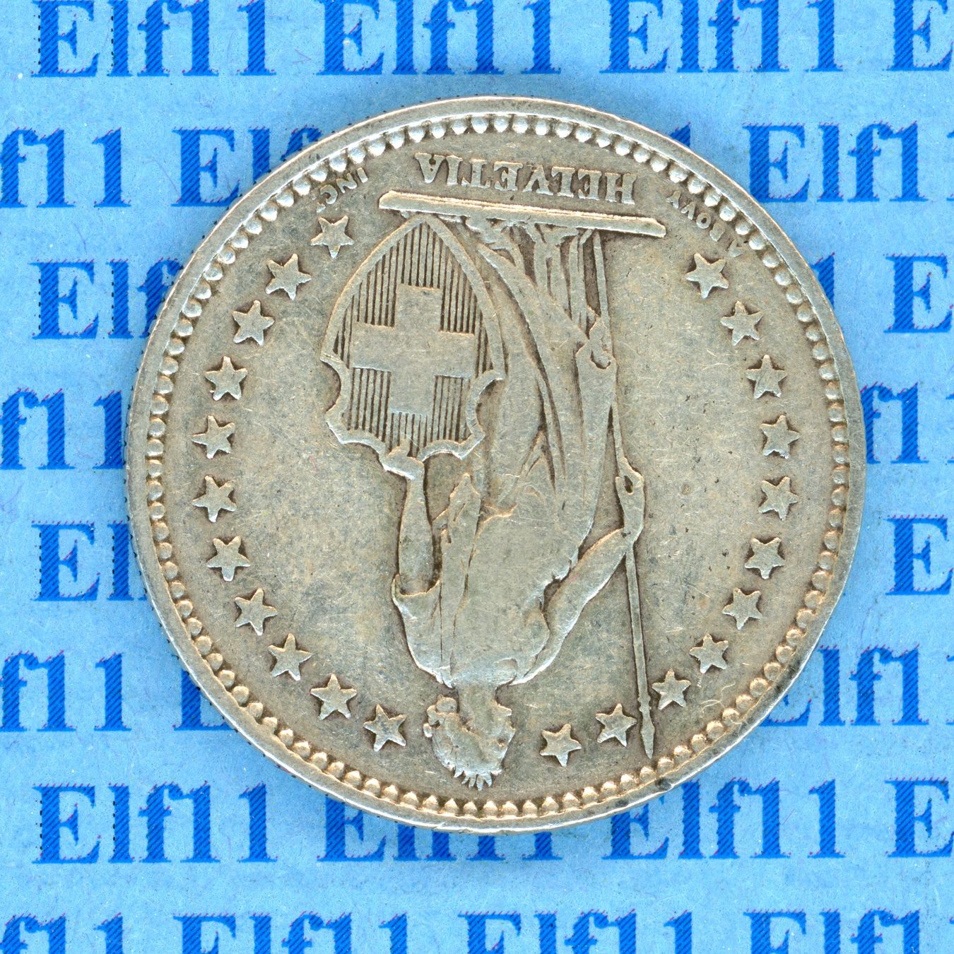 Tutti le monete: CHF___2.00 1907 ss 2 Franken – Usato da Widnau venduto da Elf11 1