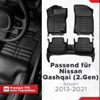 5D Premium Auto Fussmatten für Nissan Qashqai 2013-2021