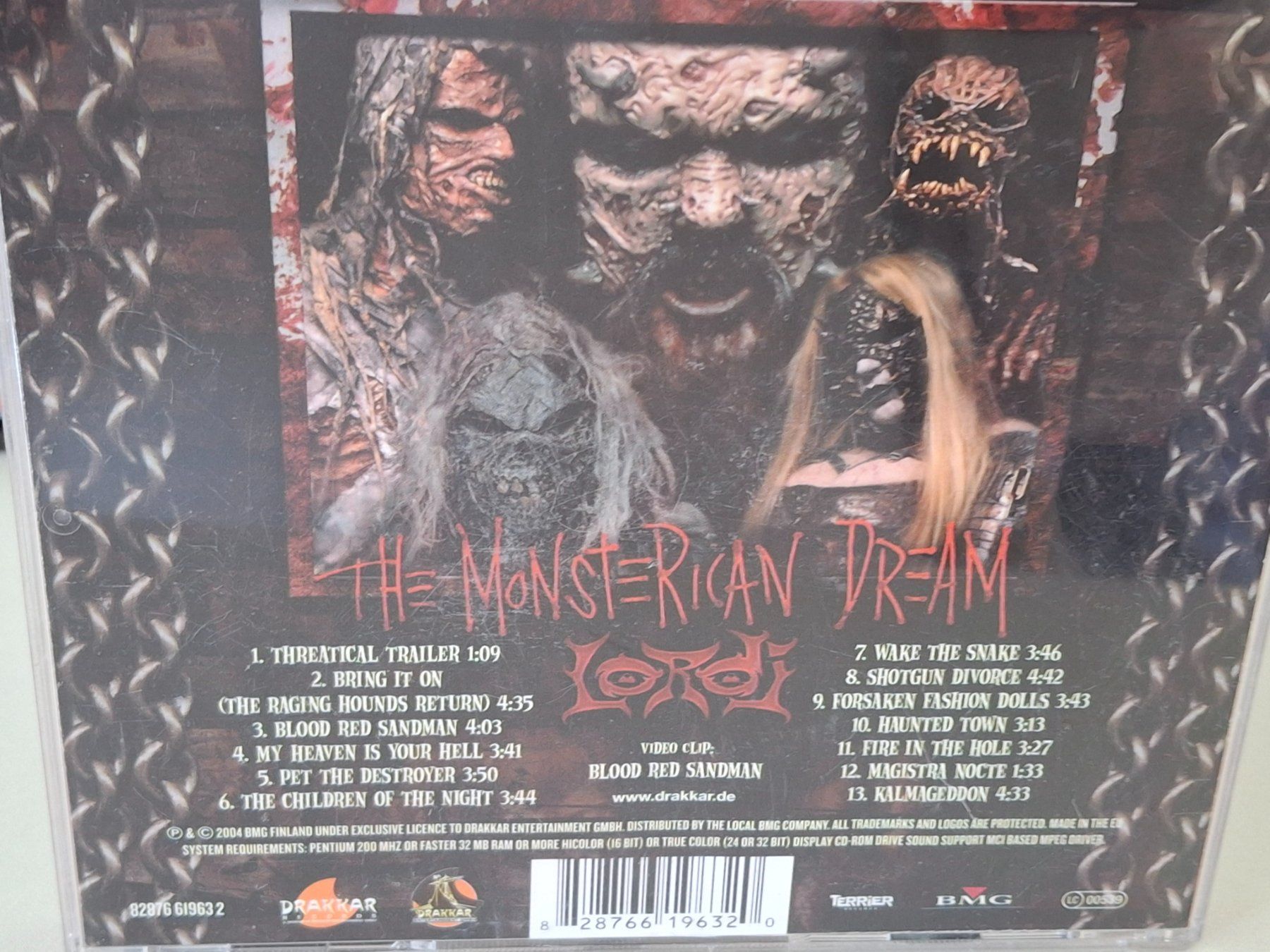 CD: CD Lordi - The Monsterican Dream - – Usato da Aarberg venduto da Jackup1 1