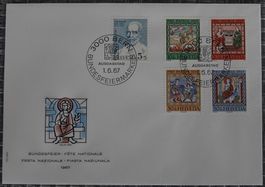 Pro Patria FDC-Couvert 1967 ET-Gestempelt